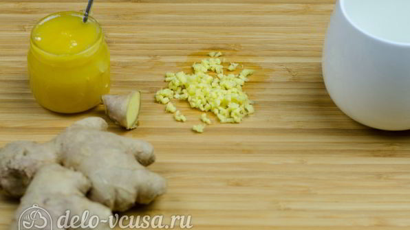 имбирный чай с медом