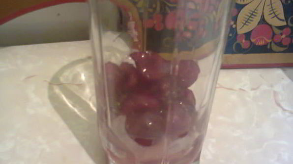 холодный чай с вишней