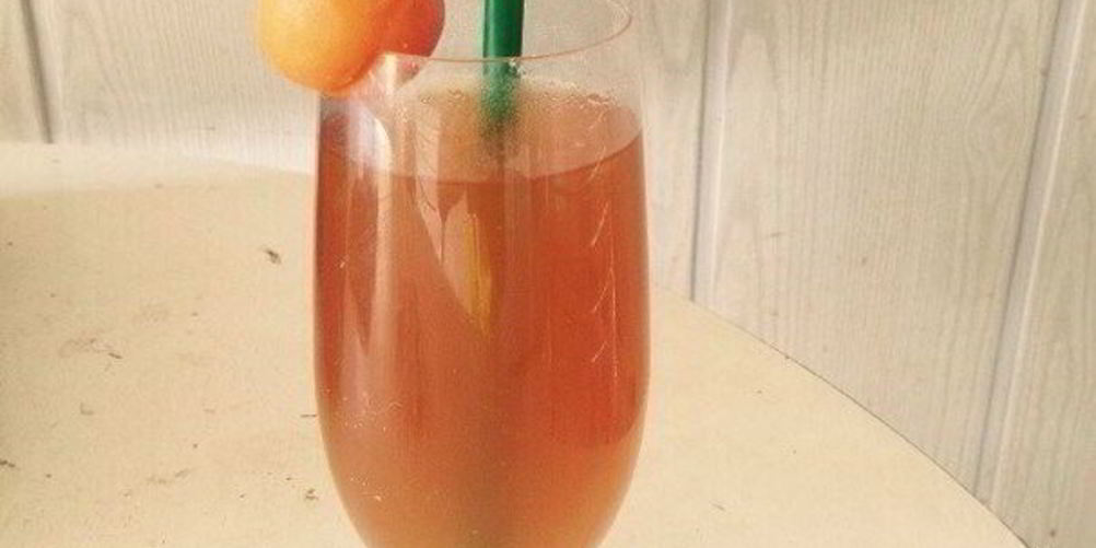 Рецепт холодного персикового чая