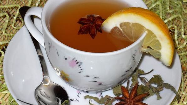 лимонно-мятный чай живая вода