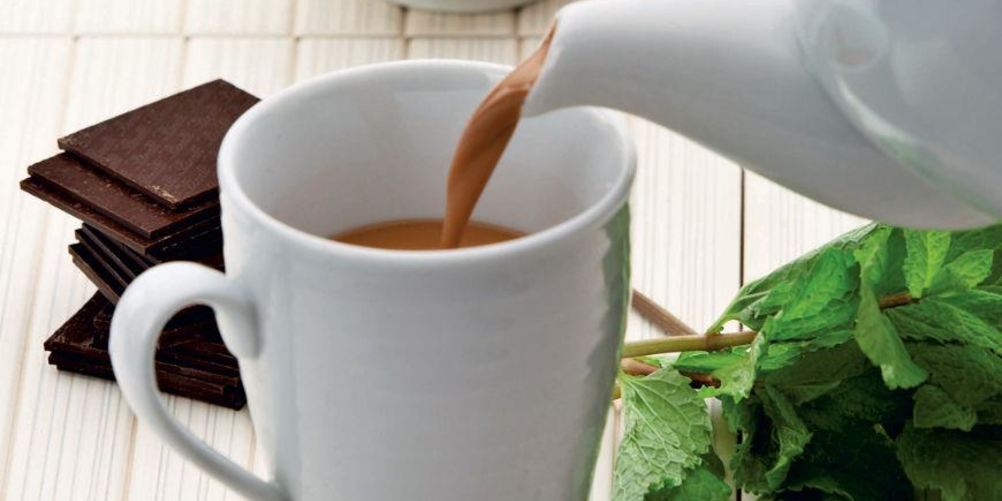 Рецепт мятного шоколадного чая
