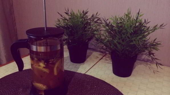 согревающий чай пряная осень