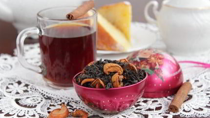 Яблочный чай с пряностями