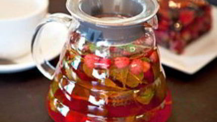 Земляничный чай