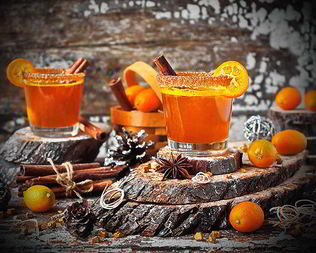 Горячее золото — апельсиновый коктейль с ликером Amaretto