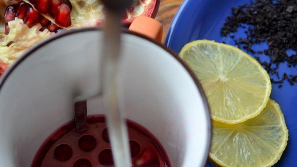 гранатовый чайный напиток