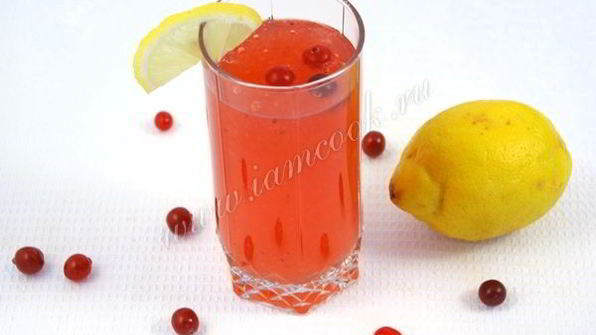 кисель из клюквы
