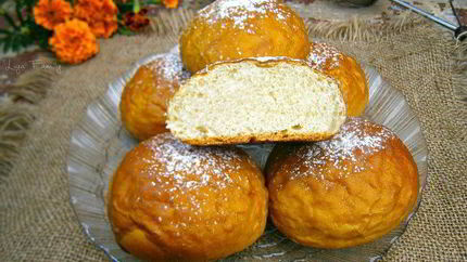 Булочки с кофейной корочкой