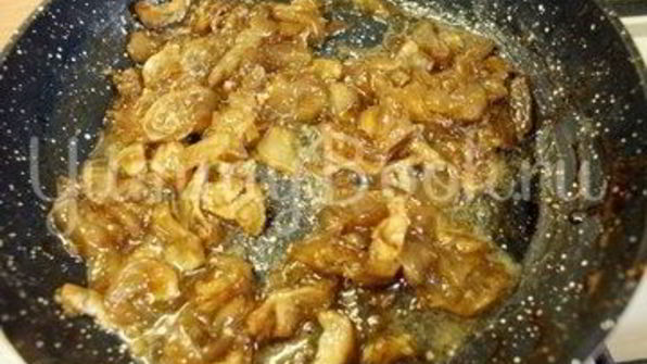 карамелизированные баклажаны с кофейным соусом