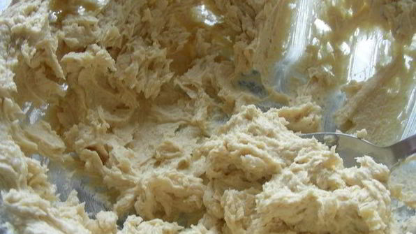 хрустящие кофейные печенья с шоколадом и грецкими орехами