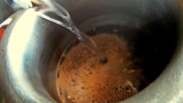 кофе с кунжутом