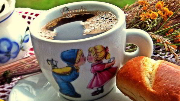 кофе с кунжутом