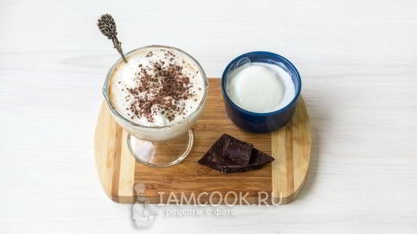 кофе с мороженым