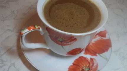 Кофе Сказка с черным шоколадом и сливками