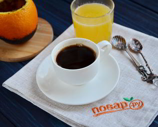 Кофе в апельсине Бодрячок