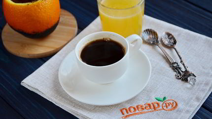 Кофе в апельсине Бодрячок