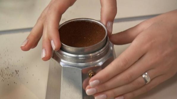 кофе в гейзерной кофеварке