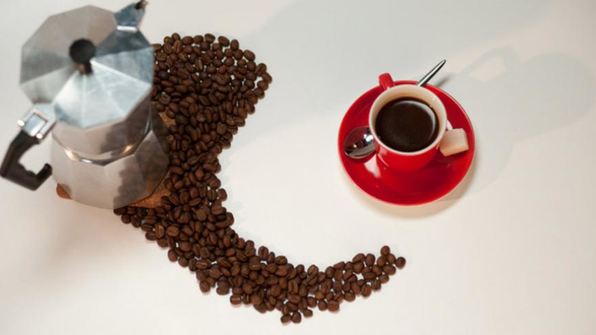 кофе в гейзерной кофеварке