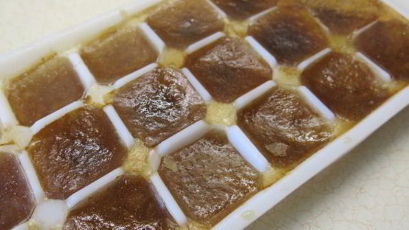 ледяной кофе в песочных штофах палитра