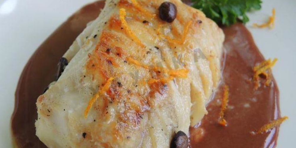 Рецепт лойна трески с ароматом кофе