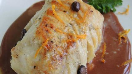 Лойн трески с ароматом кофе