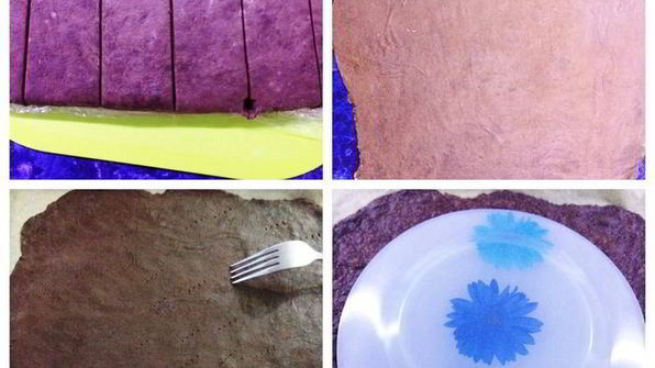 наполеон с горьким шоколадом, кофе и миндальной пастой