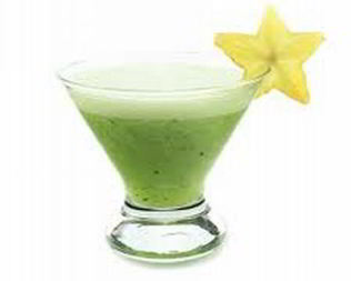 Коктейль Сюрприз с медом и киви