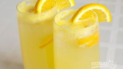 Домашний лимонад из апельсинов