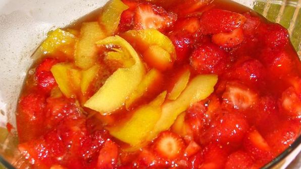 имбирно-клубничный лимонад