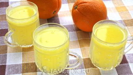 Лимонад из апельсинов