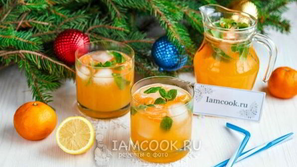 мандариновый лимонад