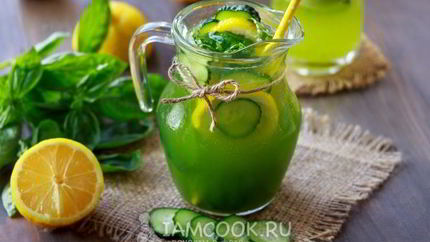 Огуречный лимонад