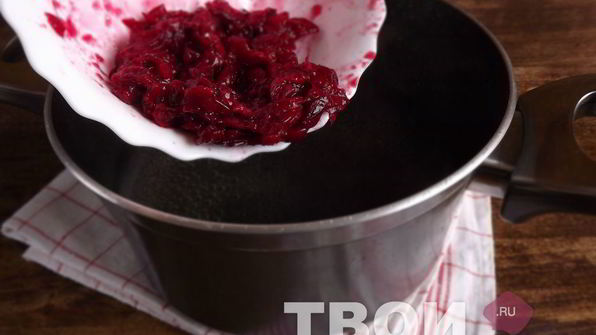клюквенный морс