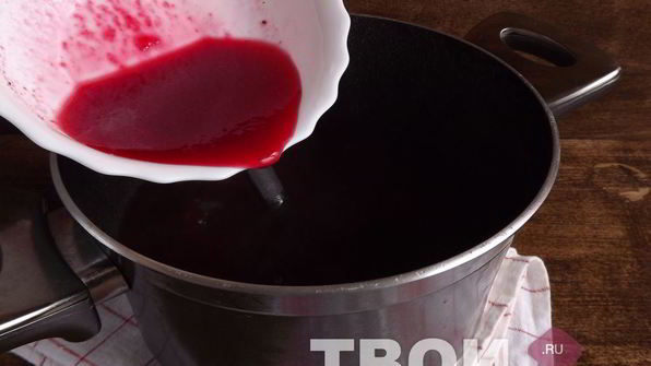 клюквенный морс