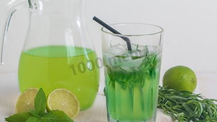 Напиток тархун домашний