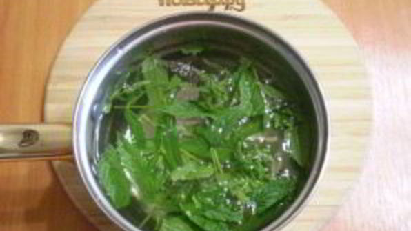 освежающий напиток из мяты