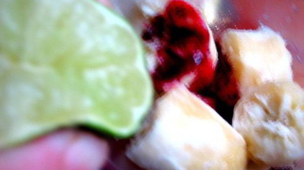 банановый смузи с лаймом