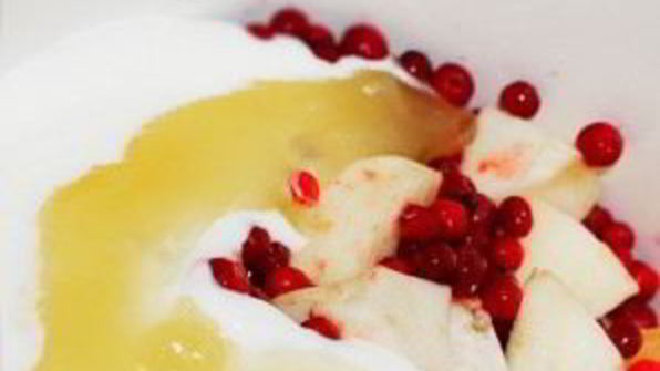 фруктовый смузи в блендере