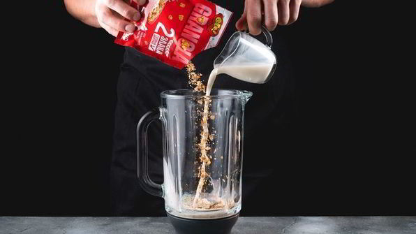 клубничный смузи-боул