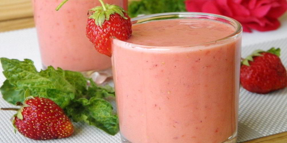 Рецепт клубничного смузи