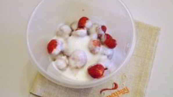 клубничный смузи