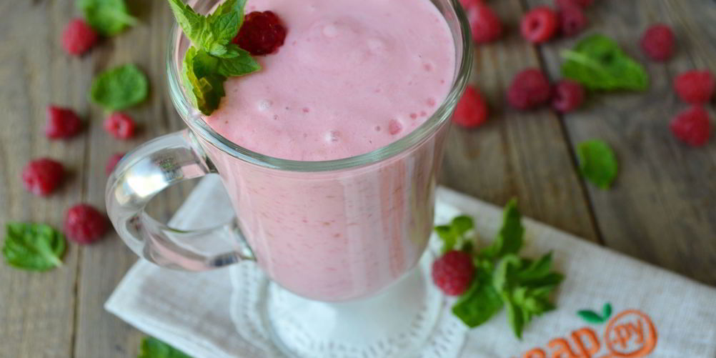 Рецепт малинового смузи вкус лета