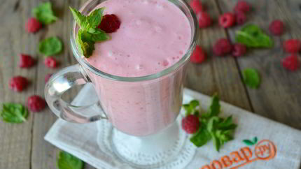 Малиновый смузи Вкус лета