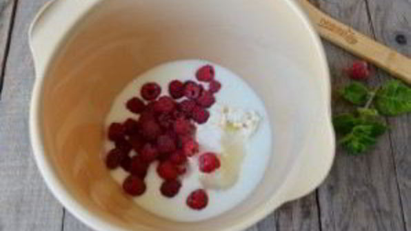 малиновый смузи вкус лета