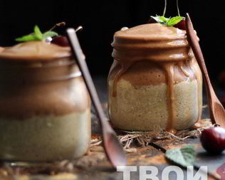 Овсяный смузи с фруктами