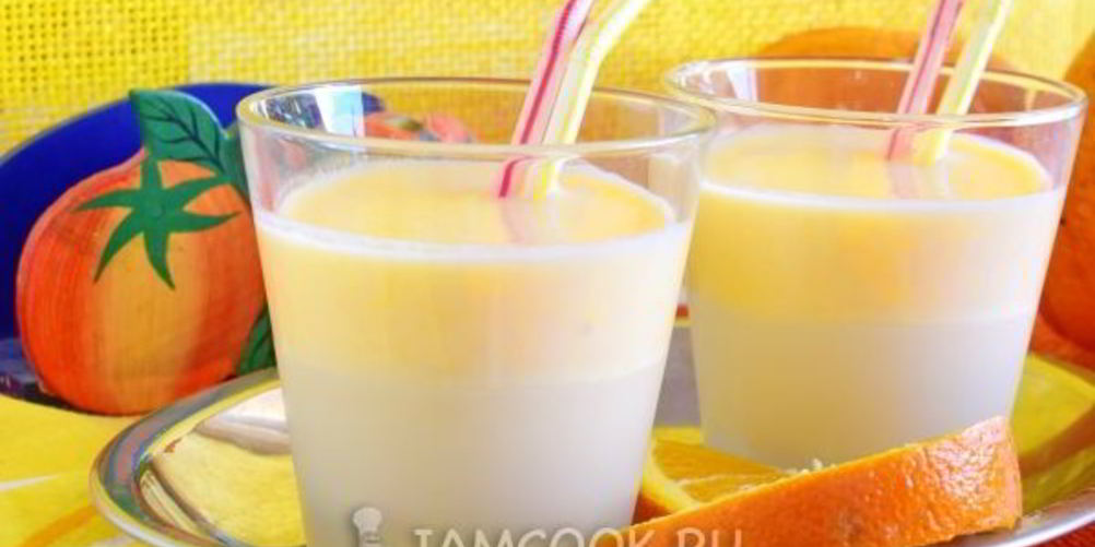Рецепт смузей из кефира с апельсином