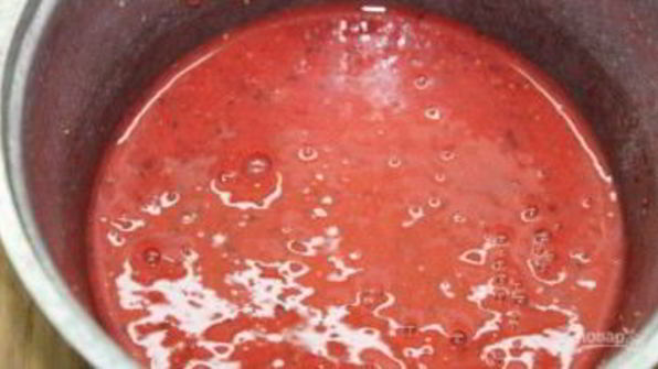 смузи из клубники