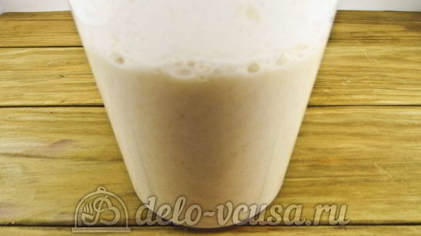 смузи на кефире с бананом и мандарином