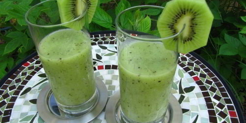 Рецепт смузей с апельсиновым соком и киви