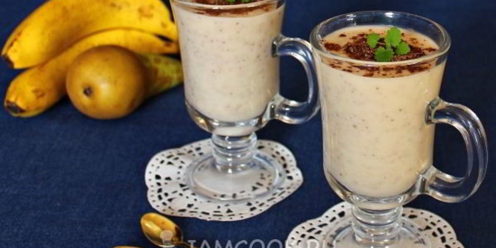 Рецепт смузей с грушей и бананом